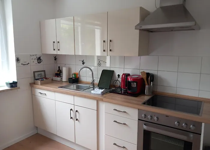 1#netflix &wlan &kingsize Bett &kaffee Maschine & Zentral & 500m Innenhafen & 2 Min U Bahn Lejlighed Duisburg